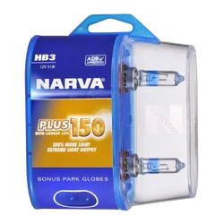 Narva Hb3 12V 60W P20D Plus 150 Globes (2)