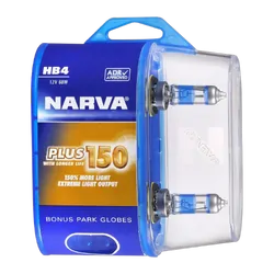 Narva Hb4 12V 51W P22D Plus 150 Globes (2)