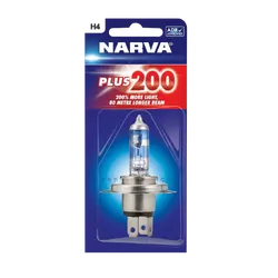 Narva H4 12V 60/55W P43T Plus 200 Globe (1)
