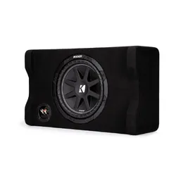 Kicker 48CWR104 Sealed Enclosure 150 Watts RMS 4 Ohm