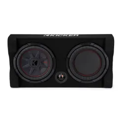Kicker 48CWR102 Sealed Thin Enclosure 400 Watts RMS 2 Ohm