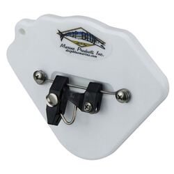 Quick Release Clip Suction Mount White Polymer Board