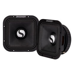 Kicker 49ST7MR8ST-Series 7" midrange speakers (8-ohm)