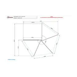 The Bush Company 270 XT Awning Mk2 2.3m - Right Hand Side Fitment