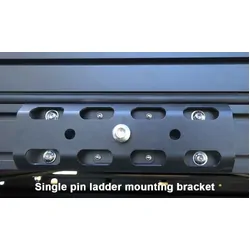 The Bush Company Ladder bracket assembly - mounts to side of tent - 1 bolt for ladder
