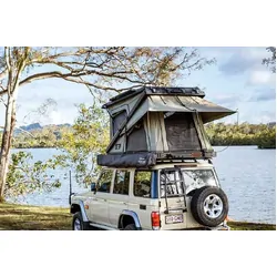 The Bush Company TX27 Hardshell Rooftop Tent - 1.4m Double Pop
