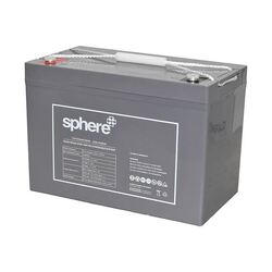Sphere 12V Valve Regulated AGM Rechargeable Battery 100AH