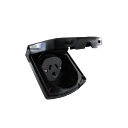 Clipsal (New) External 10A Power Outlet Black