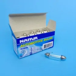 Festoon Globe 12v 21watt 15mmx41mm 10 PACK. 47278