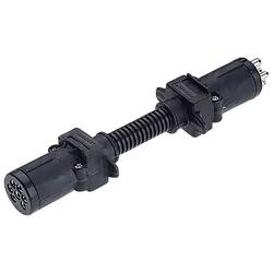 Narva Trailer Adaptor 7 Pin Round Car To 6 Pin Round Van. 82205BL