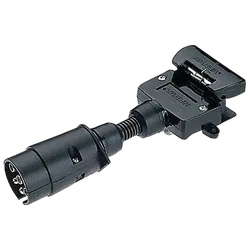 Narva Trailer Adaptor 5 Pin Large Round Car To 7 Pin Flat Van. 82240BL