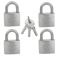 Relaxn 99% S/S 4*30mm Padlock Keyed Alike (Set)