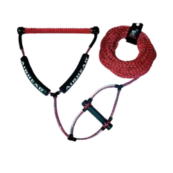 Airhead Phat Grip Wakeboard Rope and Handle Red 21m