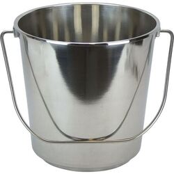 Stainless Steel Bucket 9 Ltr
