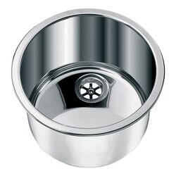 Stainless Steel 304 Sink Cylindrical 260mm Dia. 195mm Depth