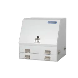 Kincrome Upright Truck Box 2 Drawer White