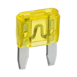 Narva 20 Amp Yellow Mini Blade Fuse (Box Of 50)