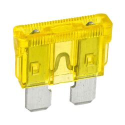 Narva 20 Amp Yellow Standard Ats Blade Fuse (Blister Pack Of 5)