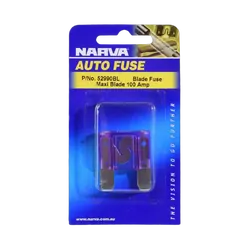 Narva 100 Amp Purple Maxi Blade Fuse (Blister Pack Of 1)