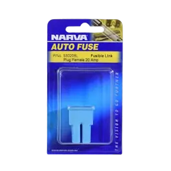 Narva 20 Amp White Female Plug In Fusible Link (Blister Pack Of 1)
