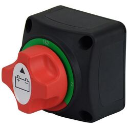 Battery Isolator Switch 4 Pos Compact