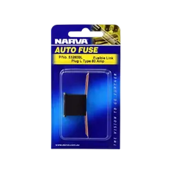 Narva 80 Amp Black Fusible Link - Long Tab (Blister Pack Of 1)