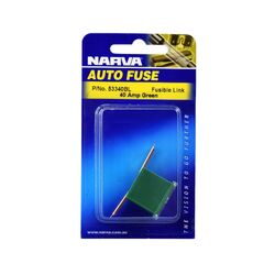 Narva 40 Amp Green Fusible Link - Short Tab (Blister Pack Of 1)