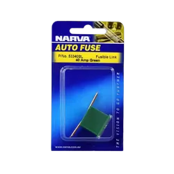 Narva 40 Amp Green Fusible Link - Short Tab (Blister Pack Of 1)