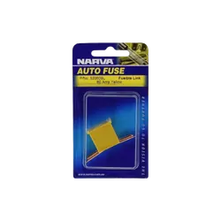 Narva 60 Amp Yellow Fusible Link - Short Tab (Blister Pack Of 1)