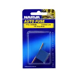 Narva 100 Amp Blue Fusible Link - Short Tab (Blister Pack Of 1)