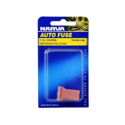 Narva 30 Amp Pink Mini Female Fusible Link - Plug In (Blister Pack Of 1)