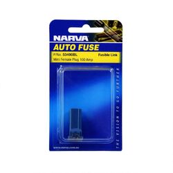 Narva 100 Amp Purple Mini Female Fusible Link - Plug In (Blister Pack Of 1)