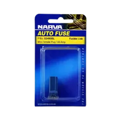 Narva 100 Amp Purple Mini Female Fusible Link - Plug In (Blister Pack Of 1)