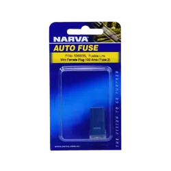Narva 100 Amp Purple Mini Female Fusible Links - Plug In (Blister Pack Of 1)