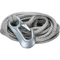 Winch Rope 4.5m X 4mm Snap Hook