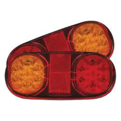 Roadvision LED Trailer Light Marine 162mm 12V Low Profile (Pair)