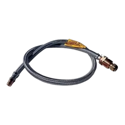 Coast To Coast 8mm S/S Flexible Hose 900mm For Double Bottle Kits. Fpt1524