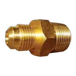 Coast To Coast SAE Male x BSP Tapered Male Union 5/16 x 3/8". 1410610"