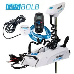 Watersnake Geo-Spot GPS SW80lb/72" Shaft Electric Bow Mount Motor