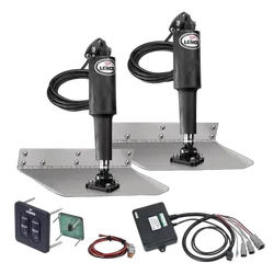 Lenco 9 inch x 12 inch Standard Mount Trim Tab & Standard Tactile Switch Kit