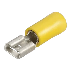 Narva 6.3 X 0.8mm Female Blade Terminal Yellow (12 Pack)