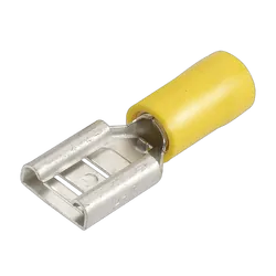 Narva 9.5 X 1.2mm Female Blade Terminal Yellow (10 Pack)