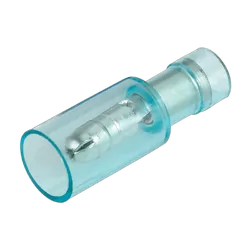 Narva 4.0mm Male Bullet Terminal Blue (12)