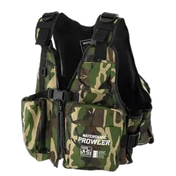 Watersnake Prowler Kayak Vest Level 50 Camo Adult Large 60-70Kg (Chest Sz 105-120Cm)