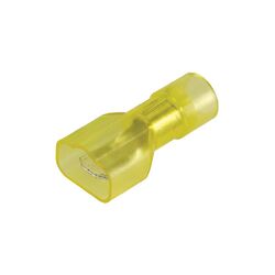 Narva Fully Insulated - 6.3 X 0.8mm Male Blade Terminal - Yellow (50 Pack)