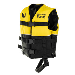 Watersnake Nomad PFD Level 50 Adults Small 40-50Kg Yellow New Standard