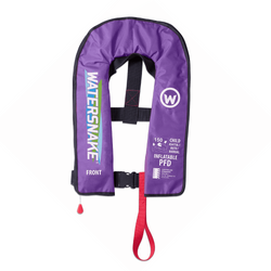 Watersnake Manual Inflatable PFD Level 150 Lilac (Chest Sz 80-140cm)