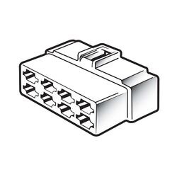 Narva 8 Way Female Quick Connector Housing (10 Pack)