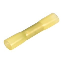 Narva 6.3 X 0.8mm Adhesive Lined Male Blade Terminal Yellow (50 Pack)