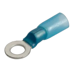 Narva 5.0mm Adhesive Lined Ring Terminal Blue (50 Pack)